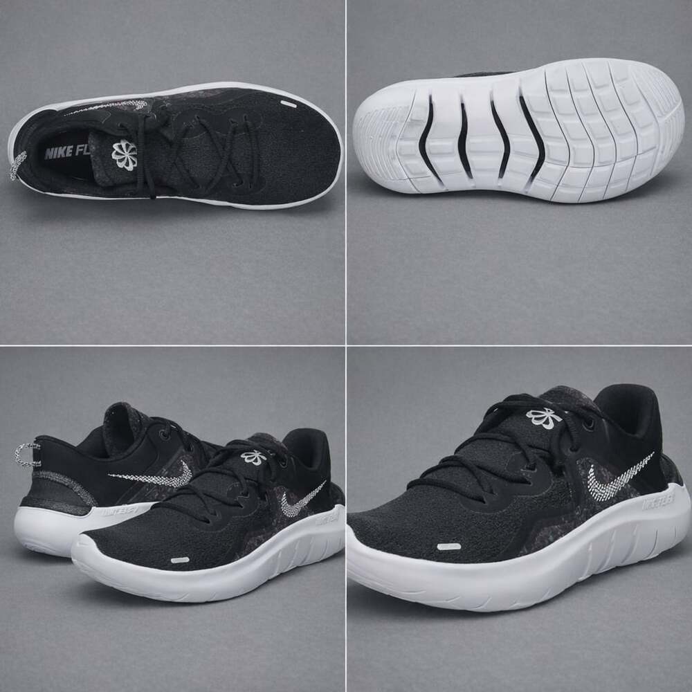 Nike Flex Run 2021 RN Black/White-Dark Smoke Grey CW3408-002